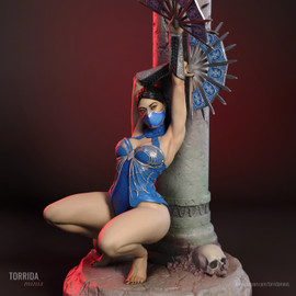 Kitana Mask On