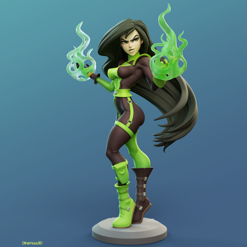 Shego - DiNamuuu3D Shego - DiNamuuu3D