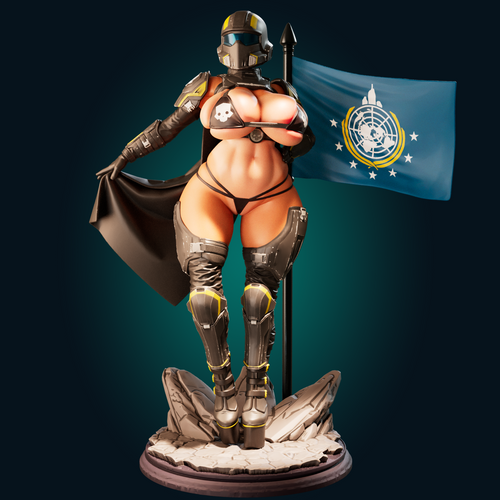 Helldivers Girl