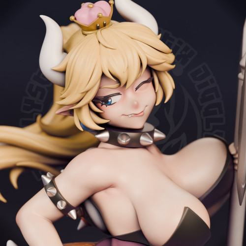 Smug Turtle Princess Bowsette