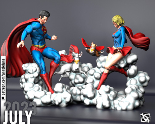 Superman Diorama