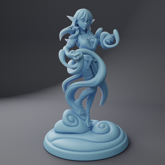 Lunafay the Elf Wizard