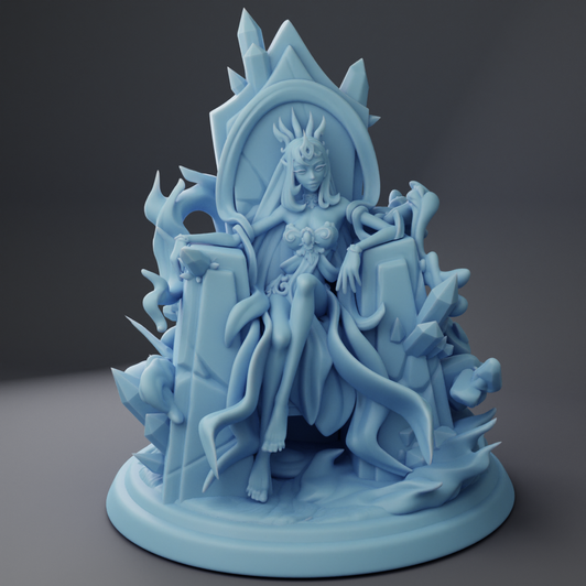 Elmyth The Genasi Queen, Throned