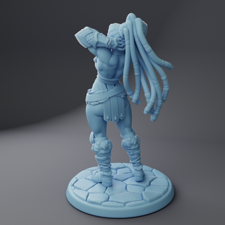 Brekya the Orc Fighter