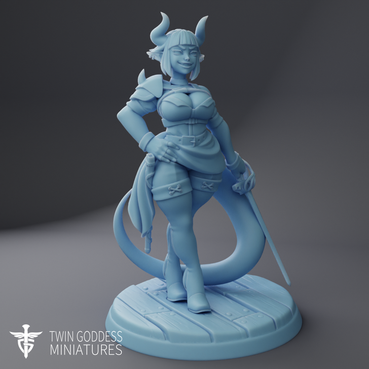 Rina the Tiefling Duelist