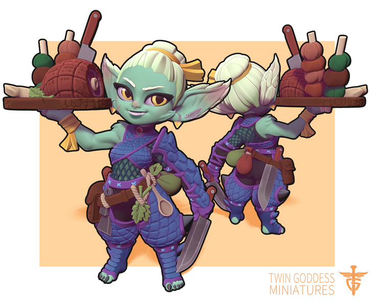 Kayla the Monster Hunter Chef