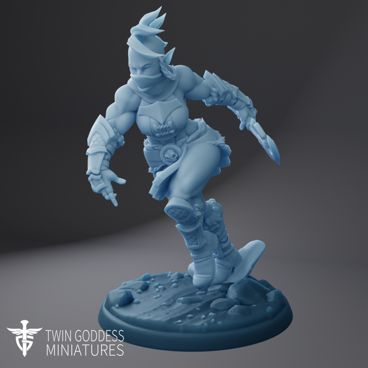 Yatrou the Orc Axe Thrower