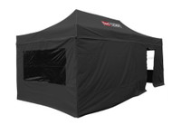 4.5x3mtr Service Tent Marquee Wall Kit (Black)