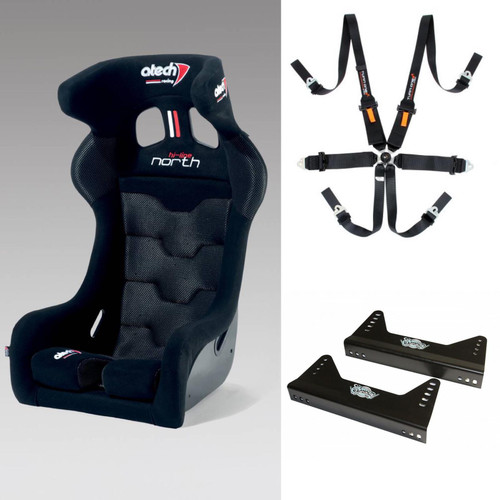 Atech North Seat, Harness & Bracket FIA Approved Package