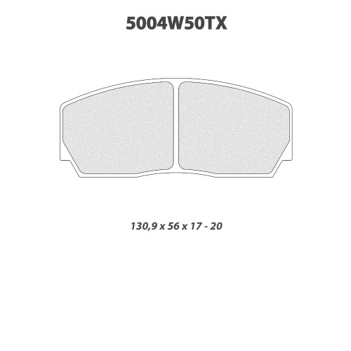 CL 5004W50T17 Brake Pads | EARS Motorsport Ireland & UK | Established 1988