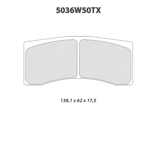 CL 5036W50T17.5 Brake Pads | EARS Motorsport Ireland & UK | Lancer Evo Brembo Gravel