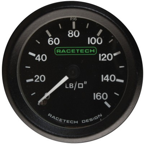 Racetech P16BAL Oil Pressure Gauge | EARS Motorsport Ireland & UK