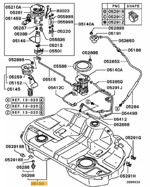 Mitsubishi Lancer Evo 8/9 Fuel Line Pipe