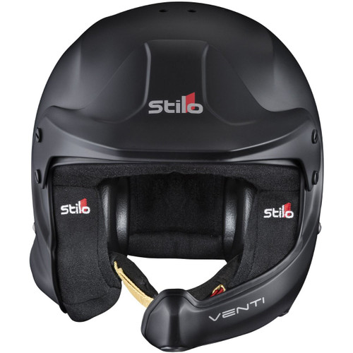 Stilo Venti WRC Composite Matt Black Helmet AA0220BG2T | EARS Motorsport Ireland & UK | Official Stilo Distributor