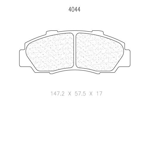 CL 4044 Brake Pads | Honda Integra DC2 | EARS Motorsport Ireland & UK