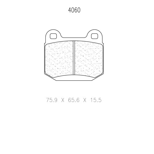 CL 4060 Brake Pads | Mitsubishi Lancer Evolution & Subaru Impreza Brembo rear pads | EARS Motorsport Ireland & UK