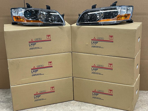 Mitsubishi Lancer Evo 9 HID headlight (gloss black body) | EARS Motorsport Ireland & UK | Worldwide delivery