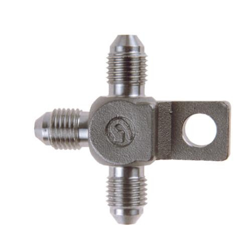 Stainless Steel T Piece With Locating Lug EARS Rally Motorsports