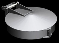 28" Stainless steel raincap