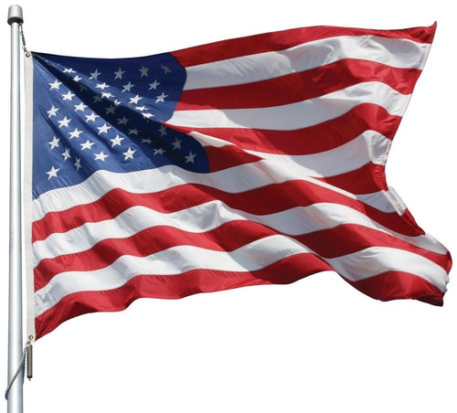 Endura Nylon | Embroidered Stars 10' x 19' Outdoor US Flag Endura Nylon | Embroidered Stars 10' x 19' Outdoor US Flag