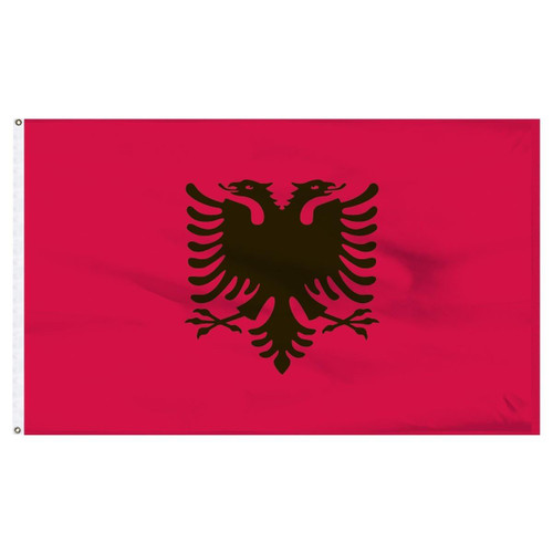 Albania 2' x 3' Light Weight Polyester Albania 2' x 3' Light Weight Polyester