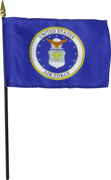 US Air Force 4" x 6" Miniature Flags
