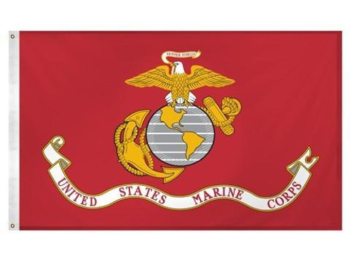 US Marine Corps 2' x 3' Nylon Flag US Marine Corps 2' x 3' Nylon Flag