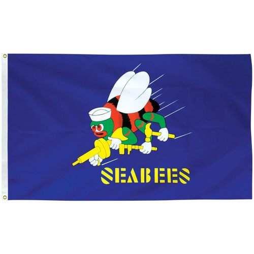 3' x 5' SeaBees Flag 3' x 5' SeaBees Flag