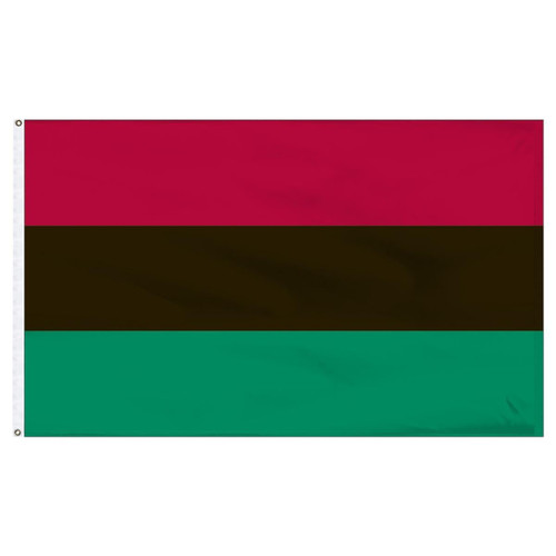African American 3' x 5' Outdoor Nylon Flag African American 3' x 5' Outdoor Nylon Flag