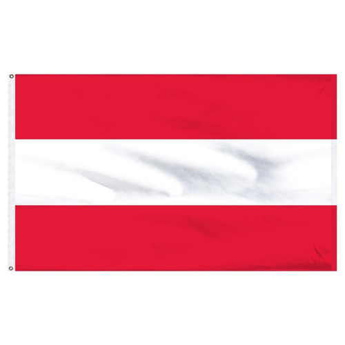 Austria 2' x 3' Outdoor Nylon Flag Austria 2' x 3' Outdoor Nylon Flag