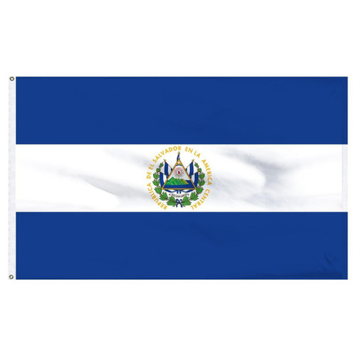 El Salvador 2' x 3' Light Weight Polyester El Salvador 2' x 3' Light Weight Polyester
