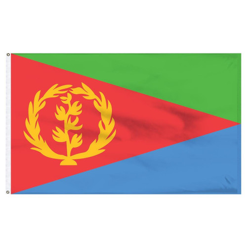Eritrea 2' x 3' Light Weight Polyester Eritrea 2' x 3' Light Weight Polyester