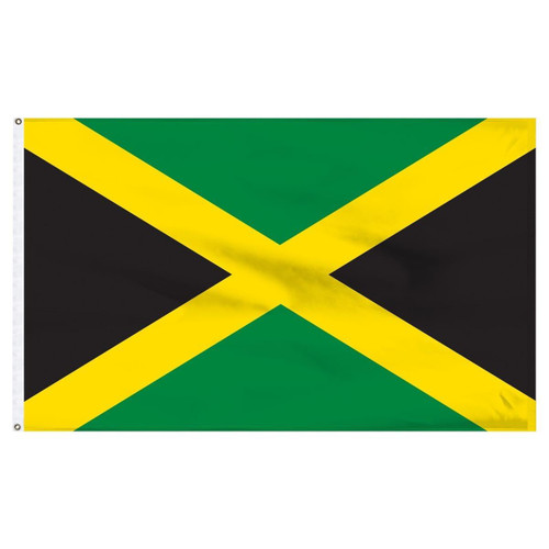 Jamaica 2' x 3' Outdoor Nylon Flag Jamaica 2' x 3' Outdoor Nylon Flag
