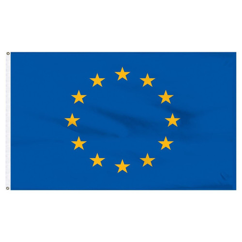 European Union 2' x 3' Light Weight Polyester European Union 2' x 3' Light Weight Polyester