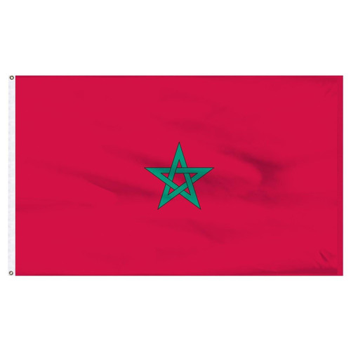 Morocco 2' x 3' Outdoor Nylon Flag Morocco 2' x 3' Outdoor Nylon Flag