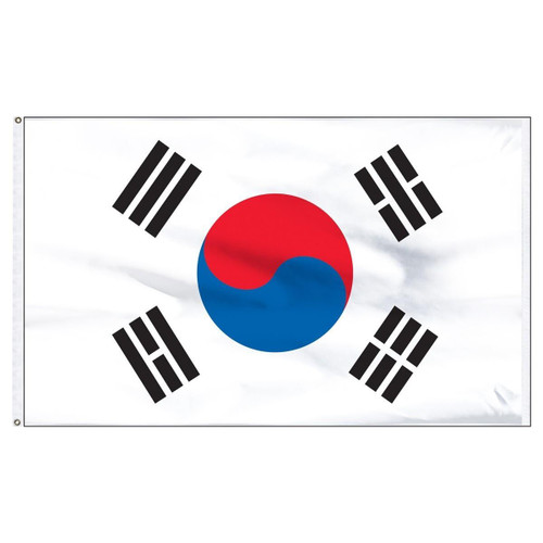 South Korea 2' x 3' Outdoor Nylon Flag South Korea 2' x 3' Outdoor Nylon Flag