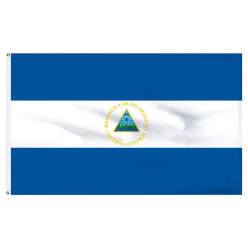 Nicaragua 4' x 6' Outdoor Nylon Flag