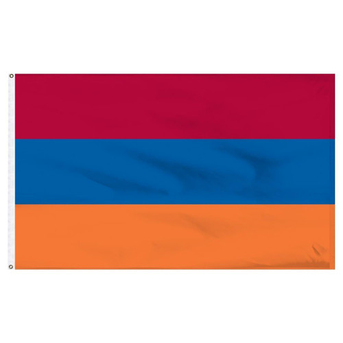 Armenia 5' x 8' Outdoor Nylon Flag Armenia 5' x 8' Outdoor Nylon Flag