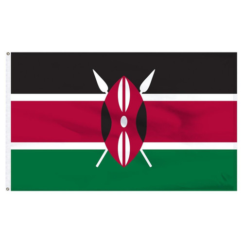 Kenya 2' x 3' Light Weight Polyester Kenya 2' x 3' Light Weight Polyester