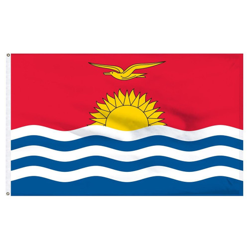 Kiribati 2' x 3' Light Weight Polyester Kiribati 2' x 3' Light Weight Polyester