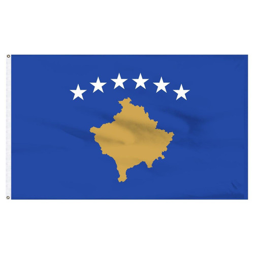 Kosovo 2' x 3' Light Weight Polyester Flag Kosovo 2' x 3' Light Weight Polyester Flag