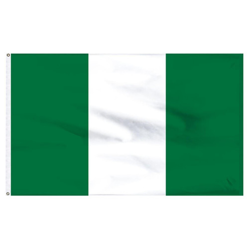 Nigeria 5' x 8' Outdoor Nylon Flag Nigeria 5' x 8' Outdoor Nylon Flag