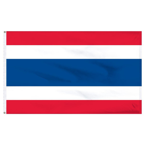 Thailand 5' x 8' Outdoor Nylon Flag Thailand 5' x 8' Outdoor Nylon Flag