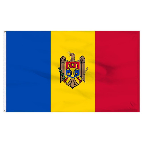 Moldova 2' x 3' Light Weight Polyester Moldova 2' x 3' Light Weight Polyester