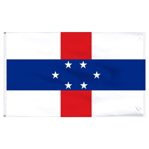 Netherlands Antilles 2' x 3' Light Weight Polyester Netherlands Antilles 2' x 3' Light Weight Polyester