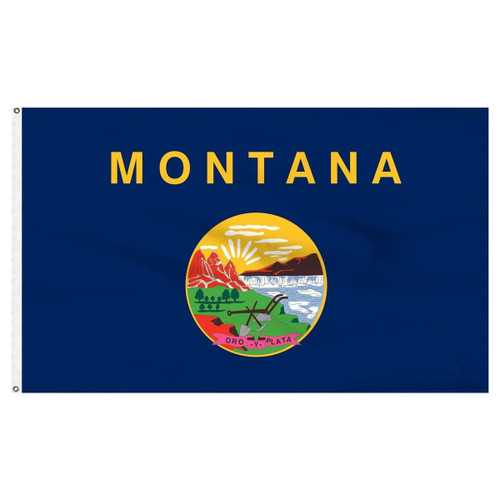 Montana 2' x 3' Outdoor Nylon Flag Montana 2' x 3' Outdoor Nylon Flag