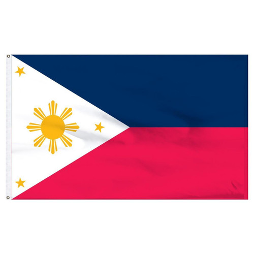 Philippines 2' x 3' Light Weight Polyester Philippines 2' x 3' Light Weight Polyester