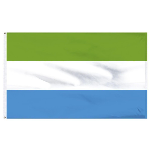 Sierra Leone 2' x 3' Light Weight Polyester Sierra Leone 2' x 3' Light Weight Polyester