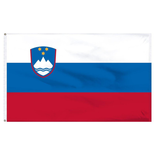 Slovenia 2' x 3' Light Weight Polyester Slovenia 2' x 3' Light Weight Polyester