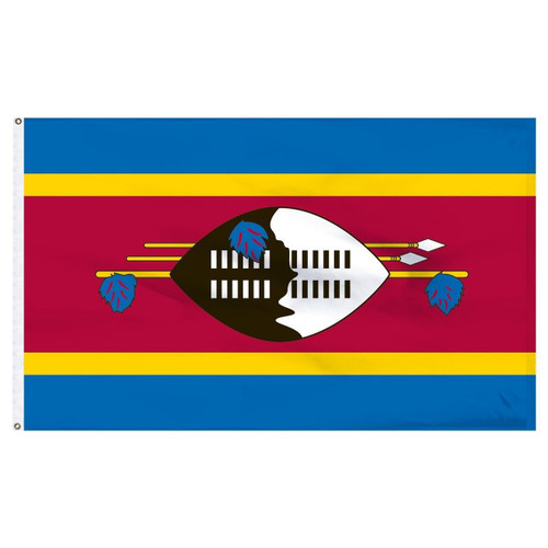 Swaziland 2' x 3' Light Weight Polyester Swaziland 2' x 3' Light Weight Polyester